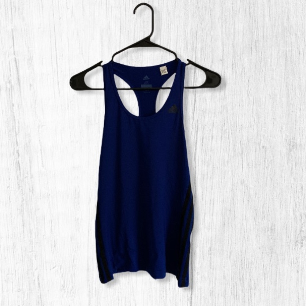 Adidas Striped Side Athletic Tank